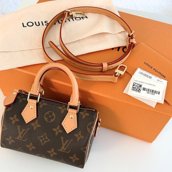 NEW Louis Vuitton Nano Speedy - Picture 1 of 9